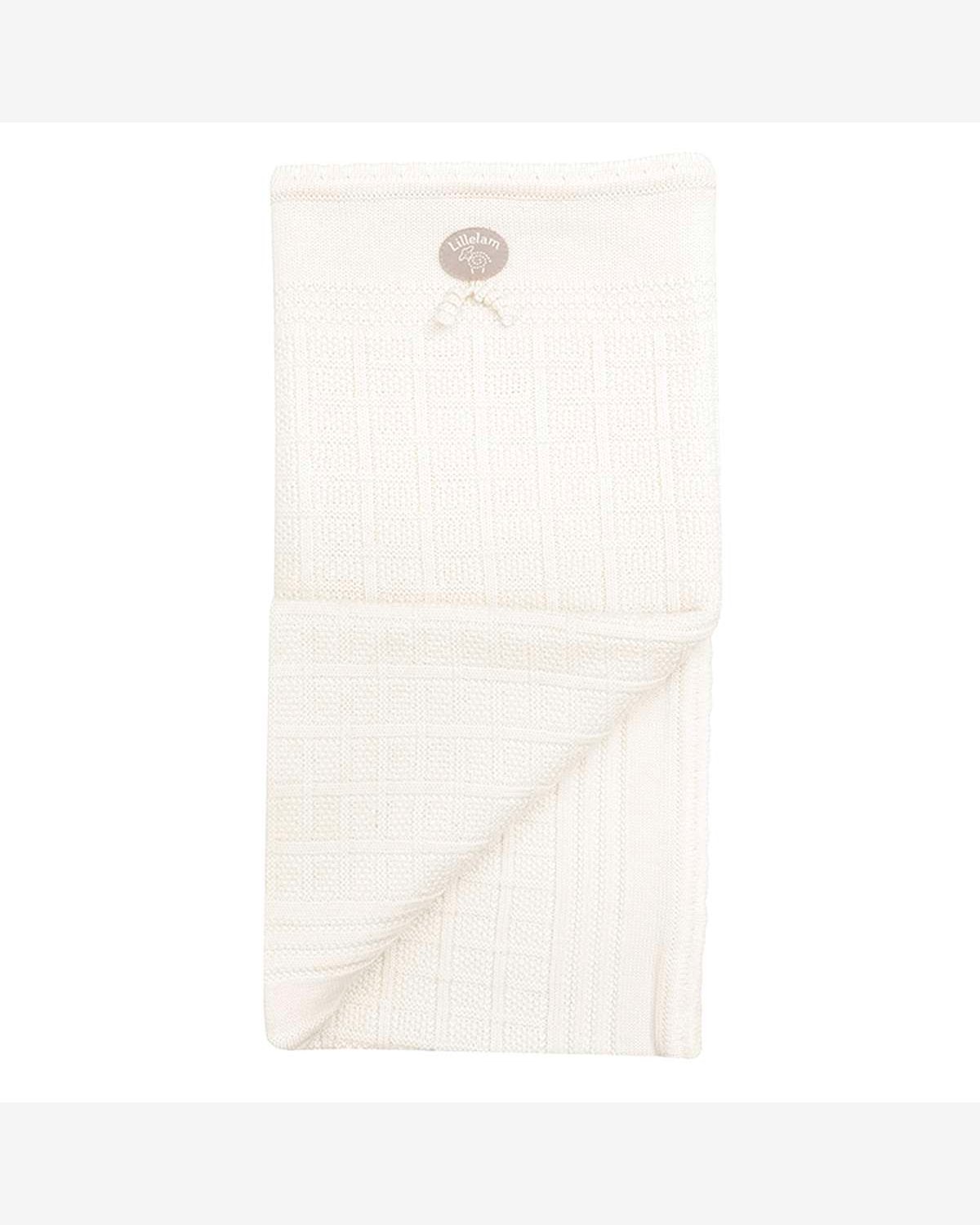 Babyteppe Ull – 100% Merino, 100×80 – Pledd Classic
