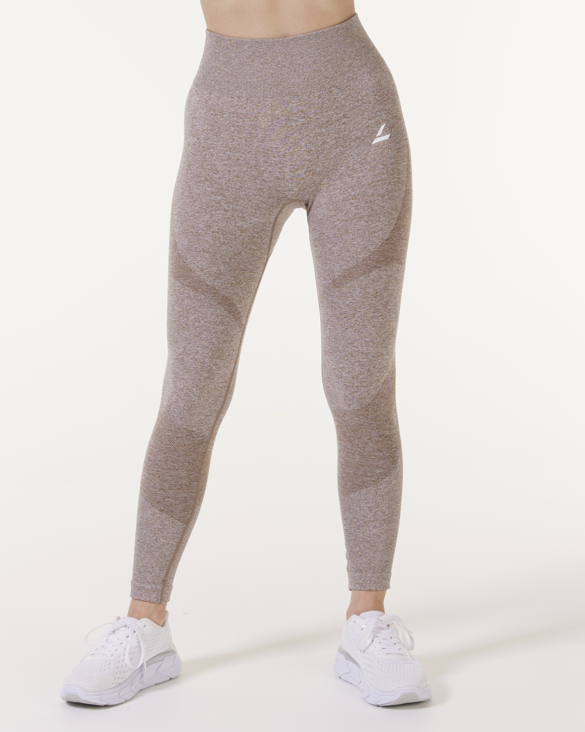 LEVITY Solar Seamless Tights Beige Melange