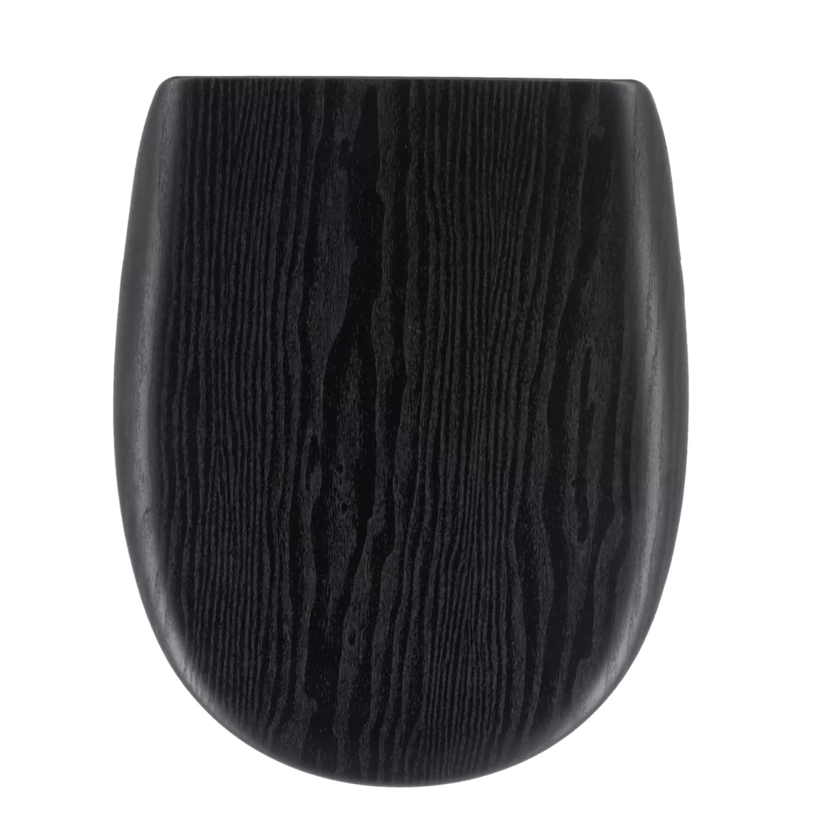Abattant WC 18 pouces MDF Façon Bois Scandi Noir
