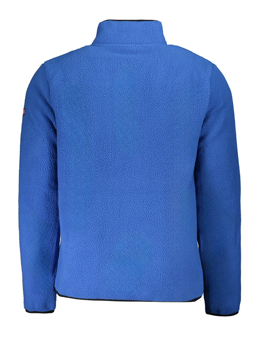 Men's Blue Zip Sweatshirt