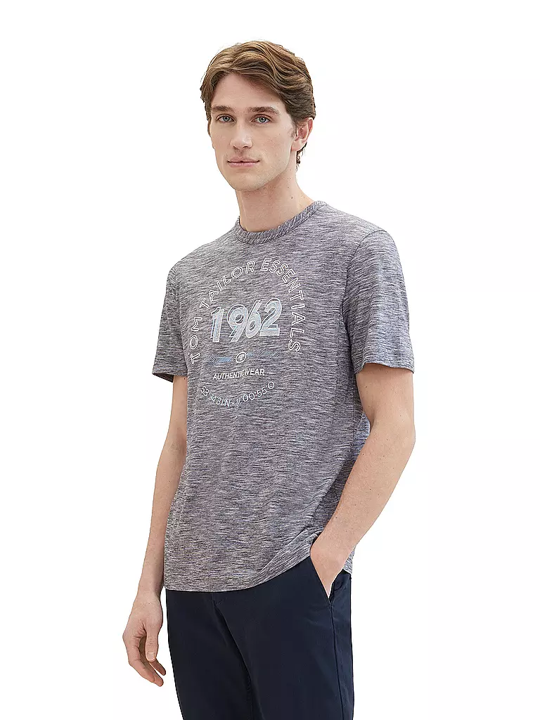 TOM TAILOR T-Shirt dunkelblau