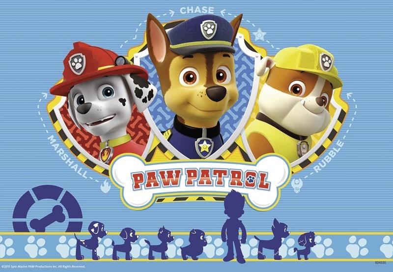 Ravensburger - Paw Patrol 2x12p puzzle