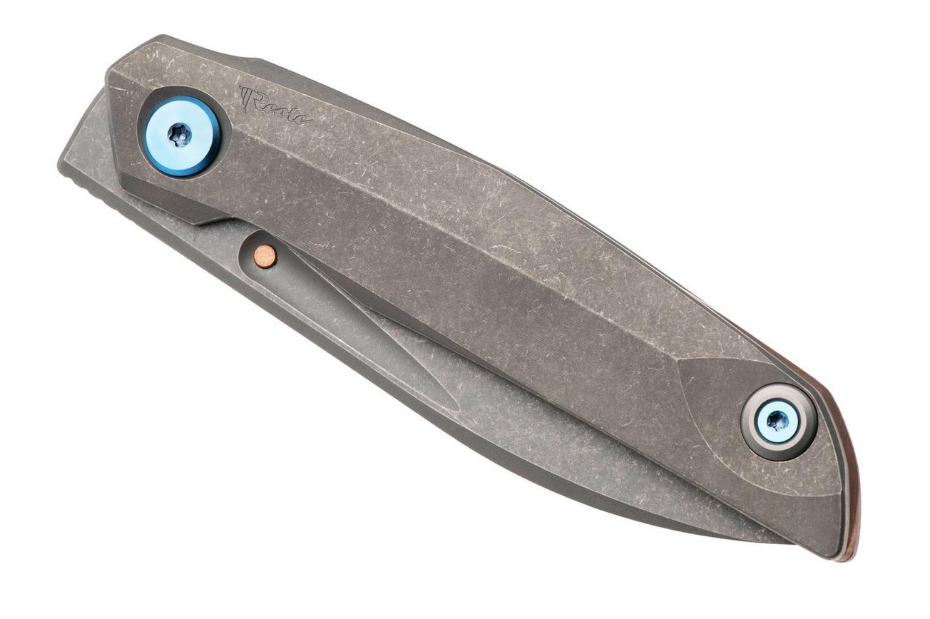 Reate VK-ANUB-TI-DW, Darkwashed Elmax, Darkwashed Titanium zakmes, Vulpex Knives design