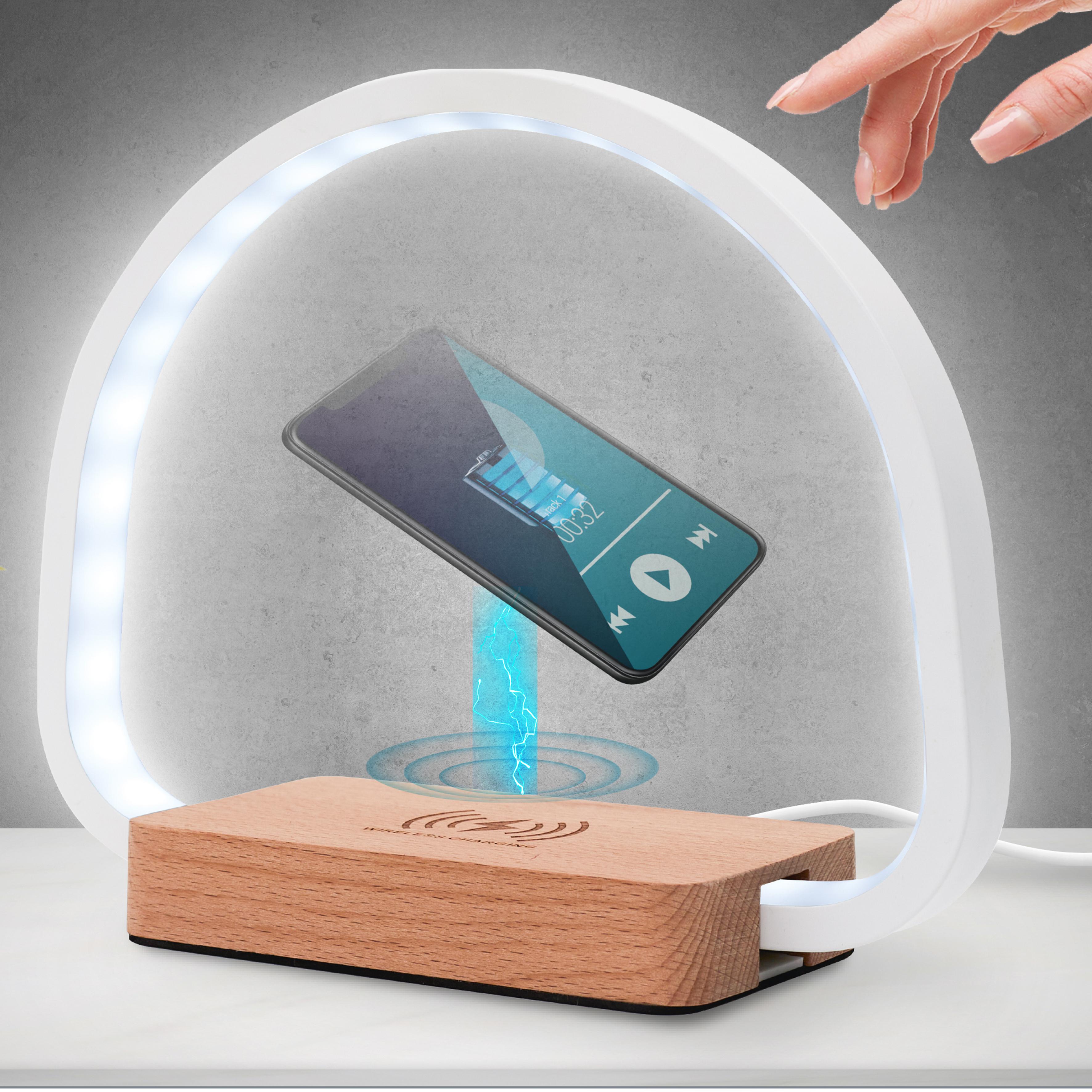 LAMPE LED CHARGEUR INDUCTION