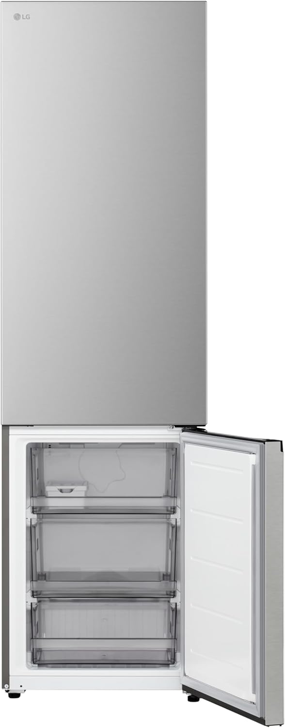 LG GBBS322CPY Fit&Max Kühl-/Gefrierkombination, vollintegrierbar, 375L, 2030mm H, LinearCooling+ & DoorCooling+, Total No Frost, FRESHConverter+, leise & effizient, Prime Silver, Energieklasse C.