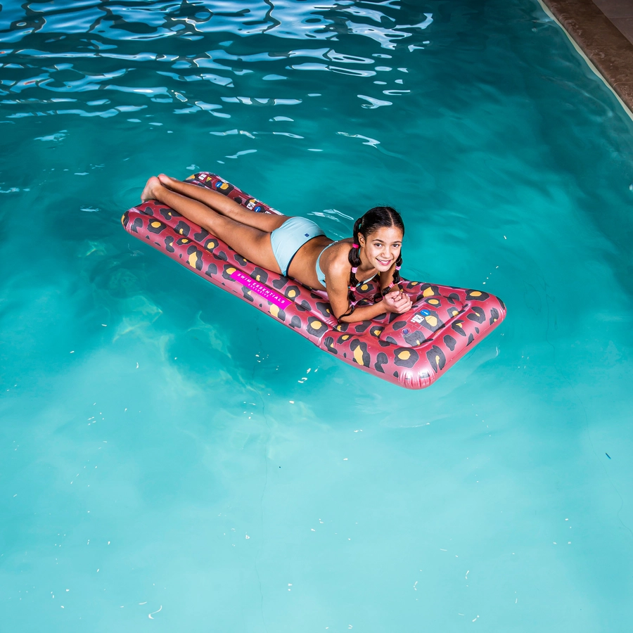 Swim Essentials Luxus-Wasserbett Panther Print