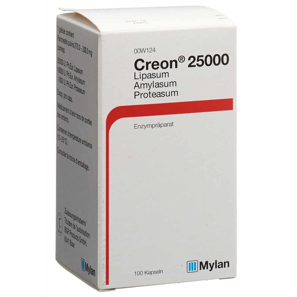 CREON 25000 Kaps Ds 100 Stk