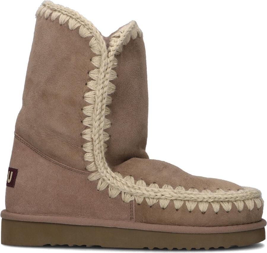 MOU Vachtlaarzen Dames Eskimo Boot Maat: 36 Materiaal: Suède Kleur: Bruin