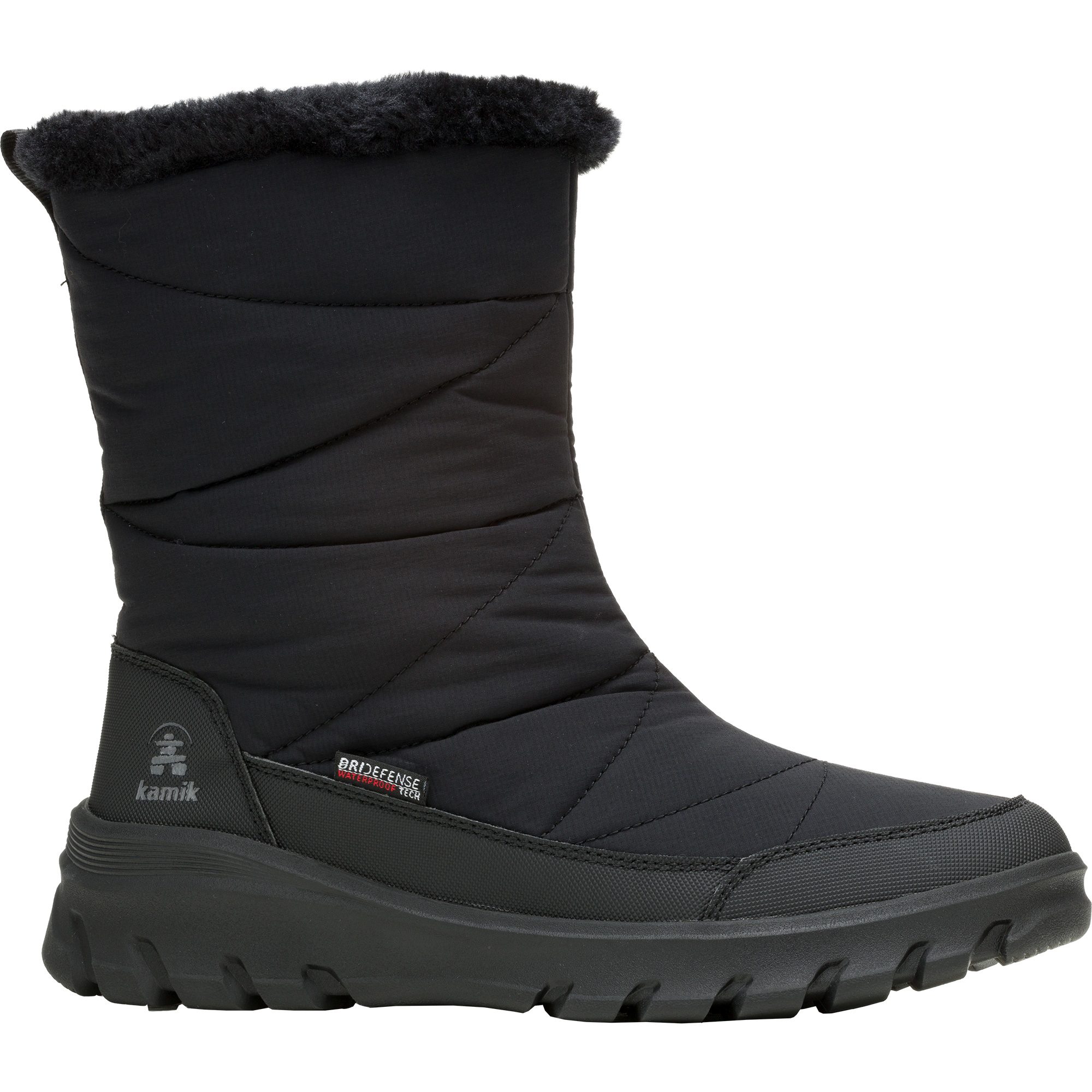Kamik Snowdon Zip Winterstiefel Damen schwarz