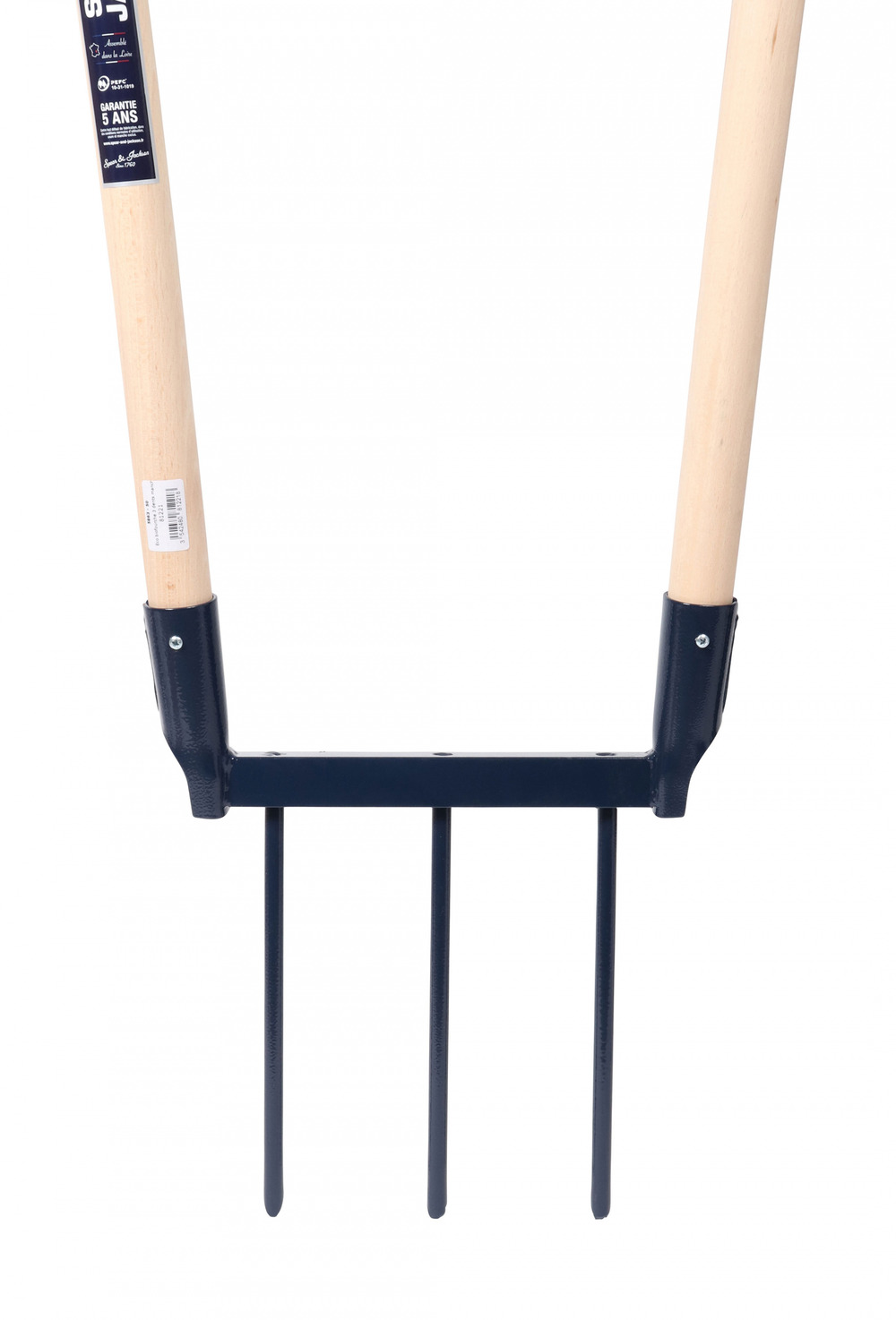 Eco'biofourche 3 dents manche bois