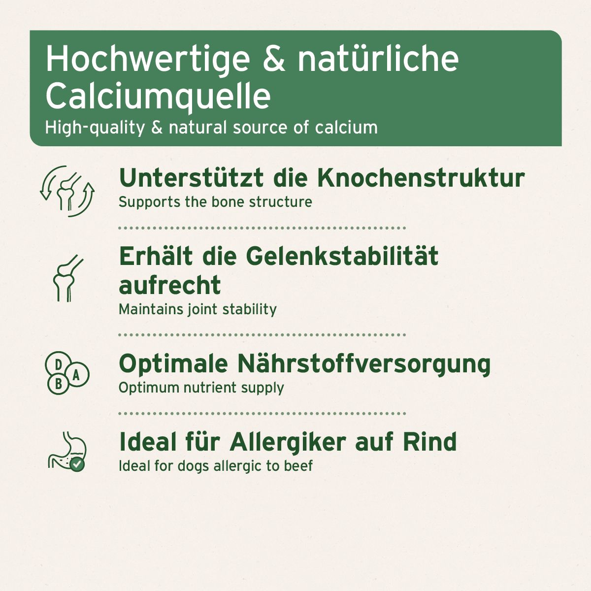 AniForte BARF-Line Gemahlene Knochen vom Pferd