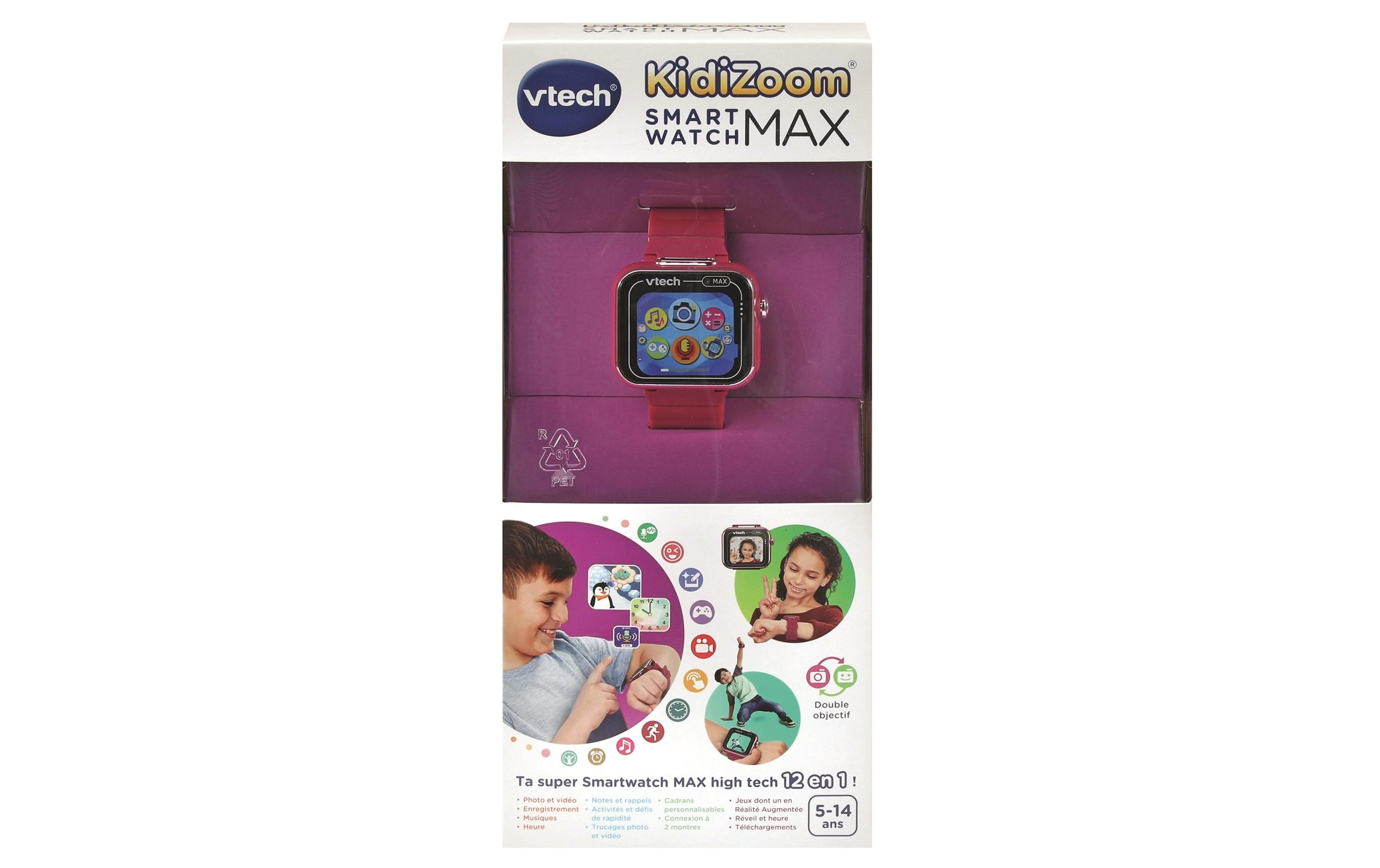 KidiZoom Smartwatch MAX framboise -FR-Kinder-Smartwatch