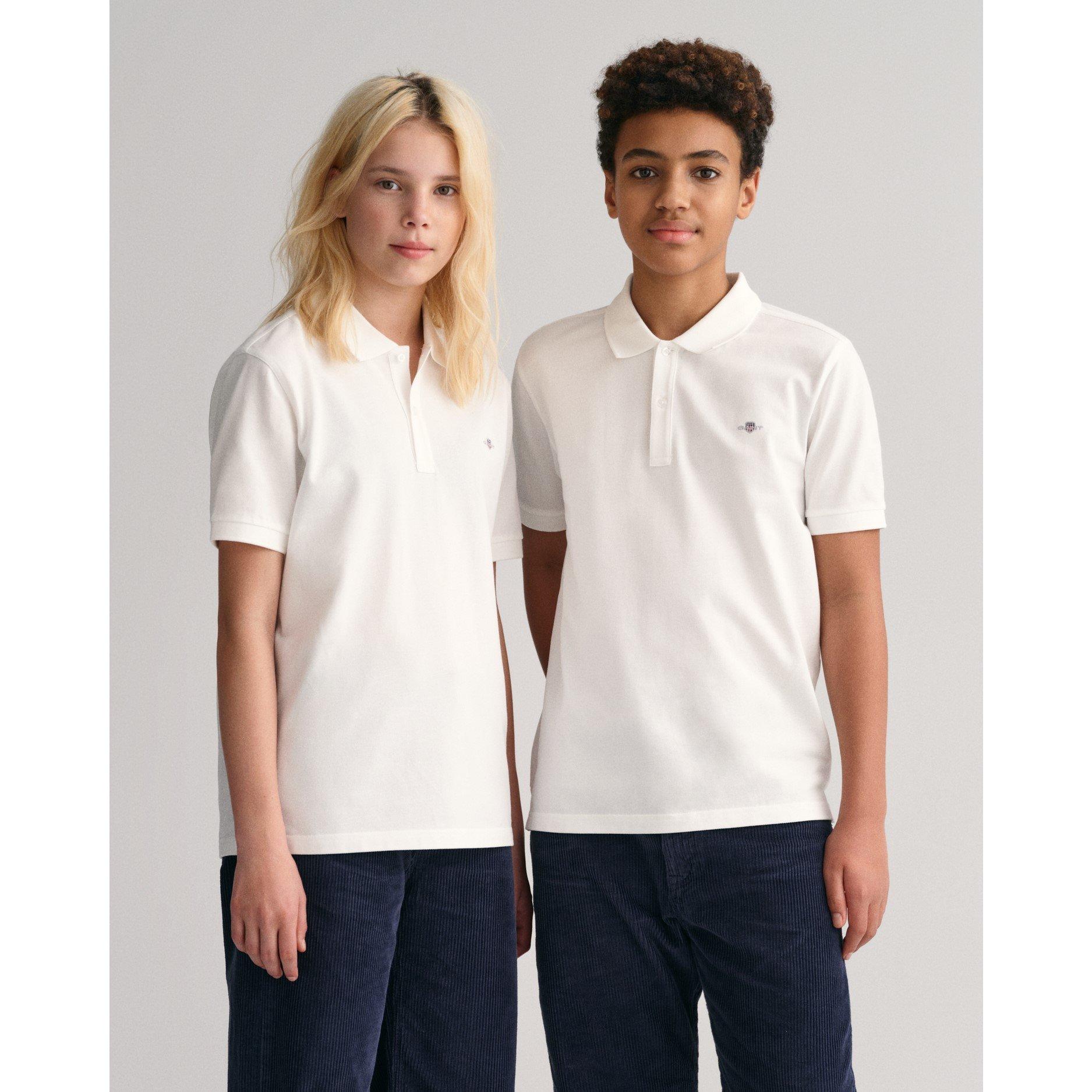 Gant Teens Tipped Piqué Polo Shirt
