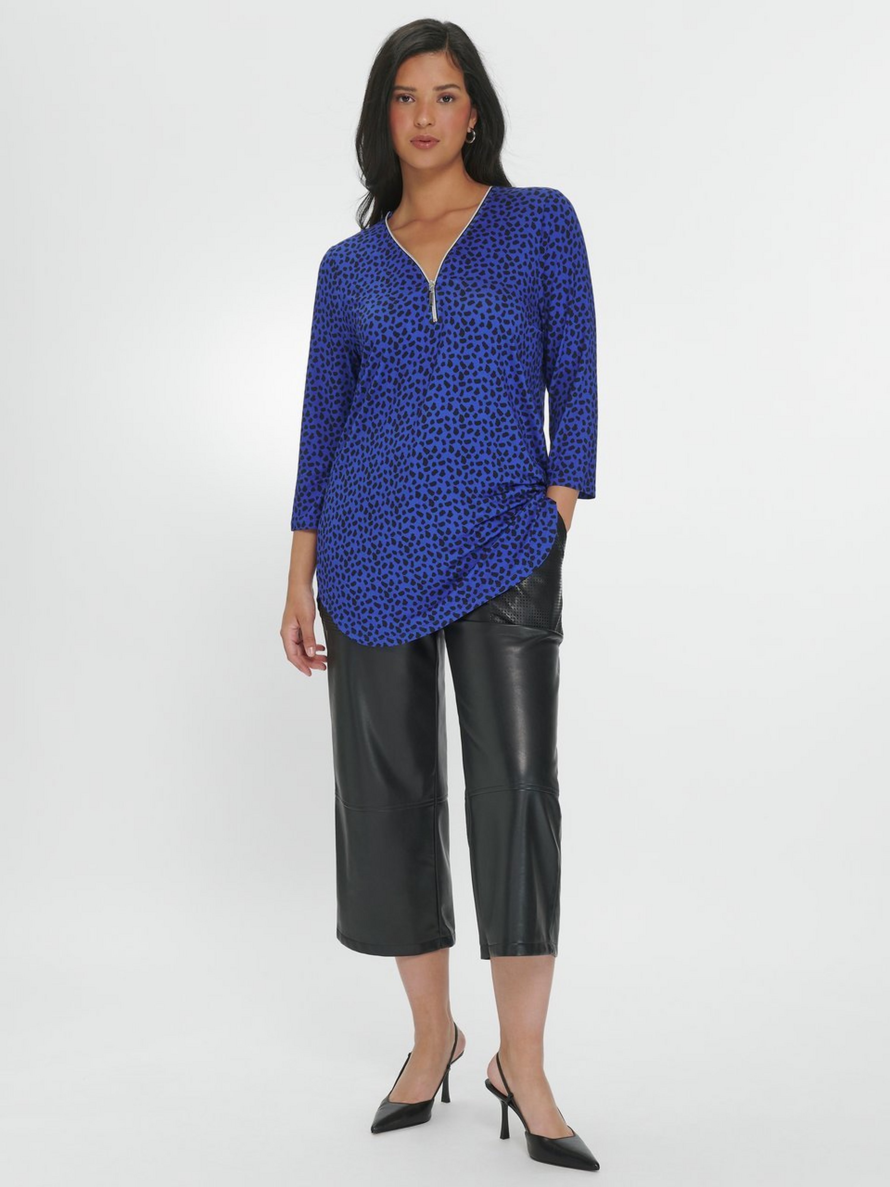 Long-Shirt mit 3/4-Arm
