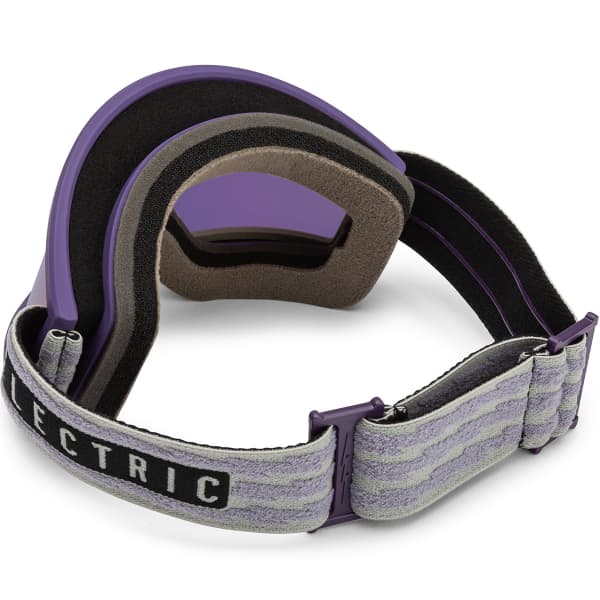 Masque de ski ELECTRIC HEX VOLT STRIPE PURPLE +BL PURPLE CHROME