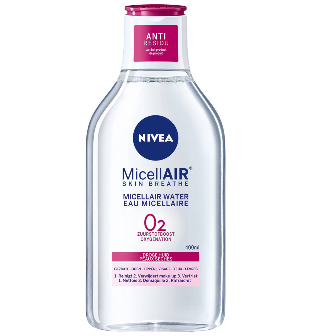 Nivea Visage Micellair Water 3-In-1 Droge Huid (400 ml)