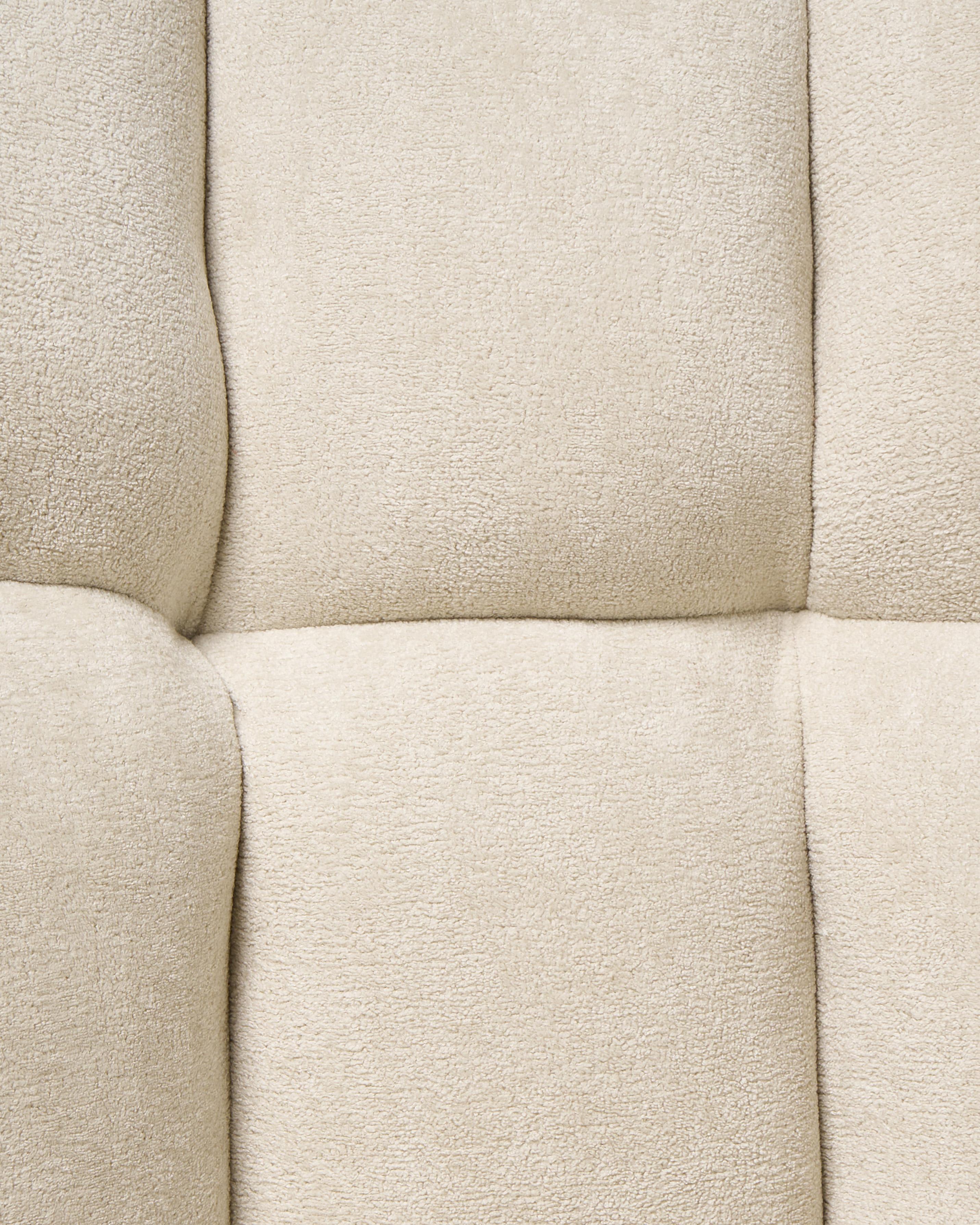 Bureaustoel PALMDALE Fluweel Lichtbeige