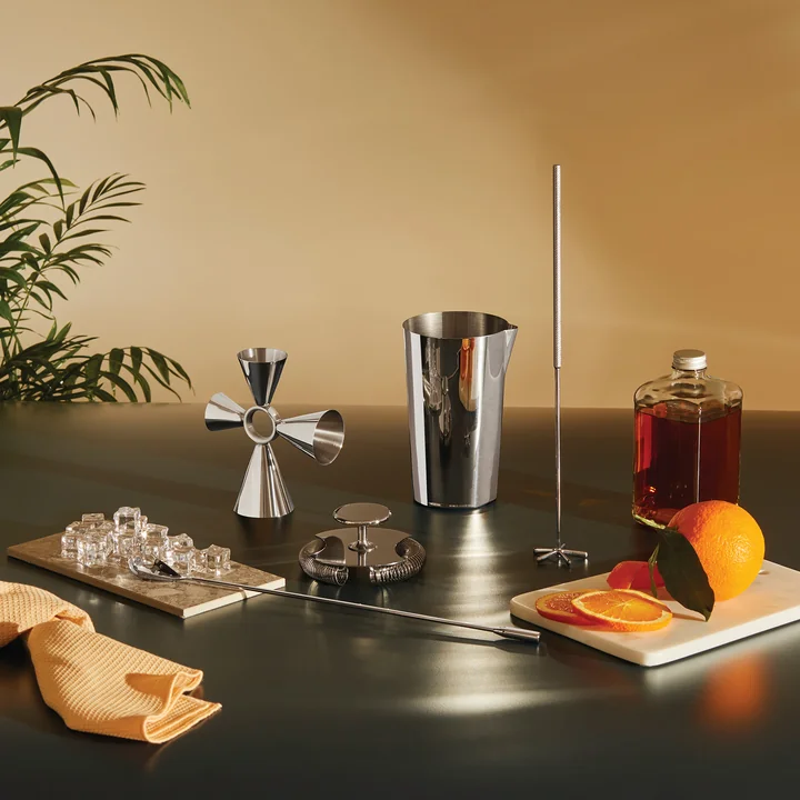 Alessi - The Tending Box Cocktail-Set, 3 tlg., Edelstahl