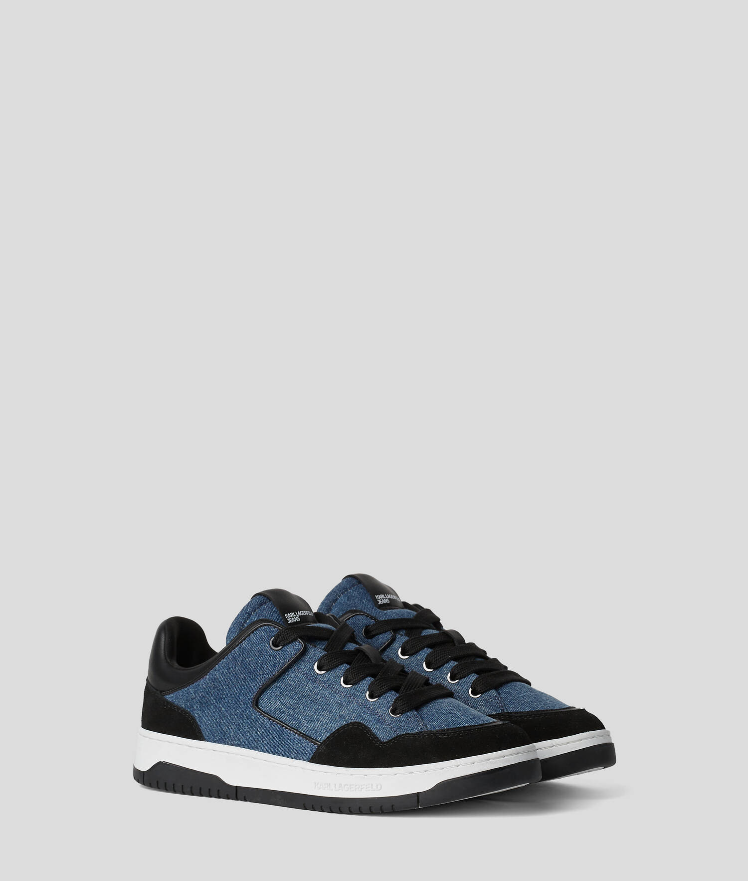 BASKETS EN DENIM KLJ KREW