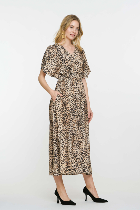 Geisha beige dames jurk