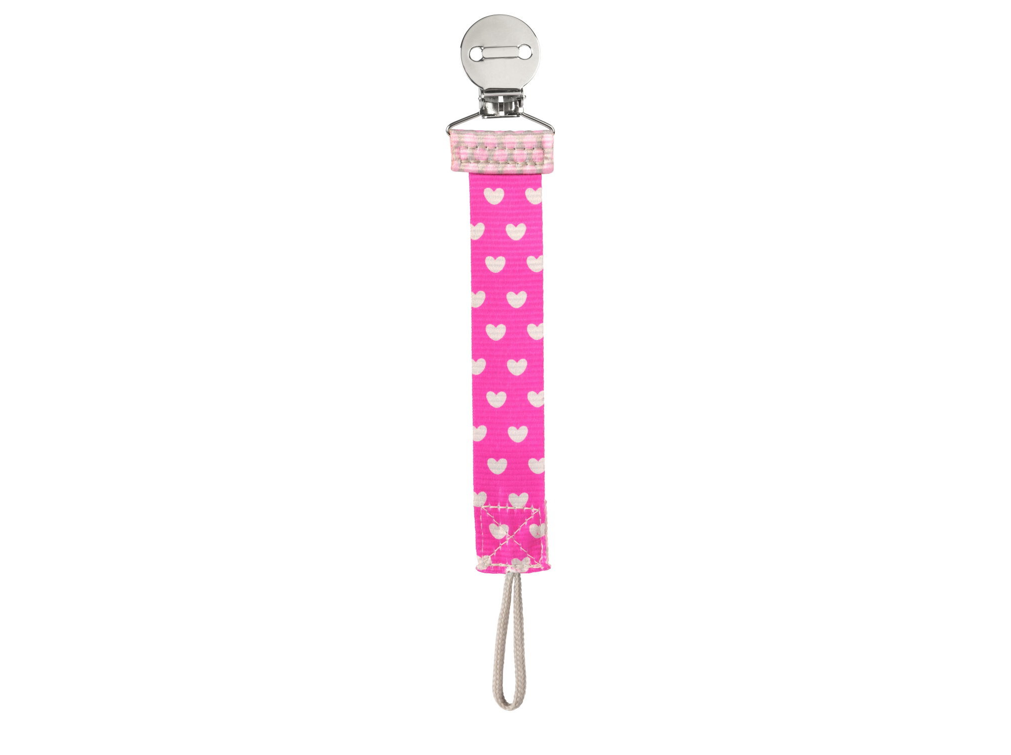PORTA CHUPETA CHICCO ROSA