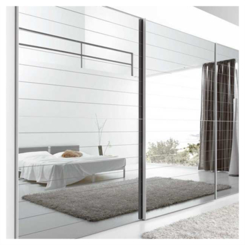 H-Profiel aluminium 12x9x1,2x1000mm