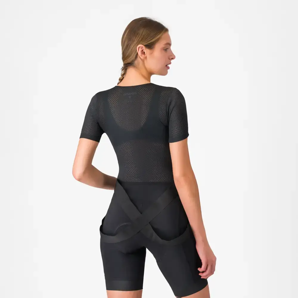 Castelli Pro Mesh Ondershirt Korte Mouwen Zwart Dames
