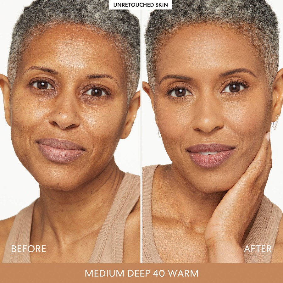 bareMinerals BarePro 16hr Skin-Perfecting Powder Foundation Medium Deep 40 Warm 8g