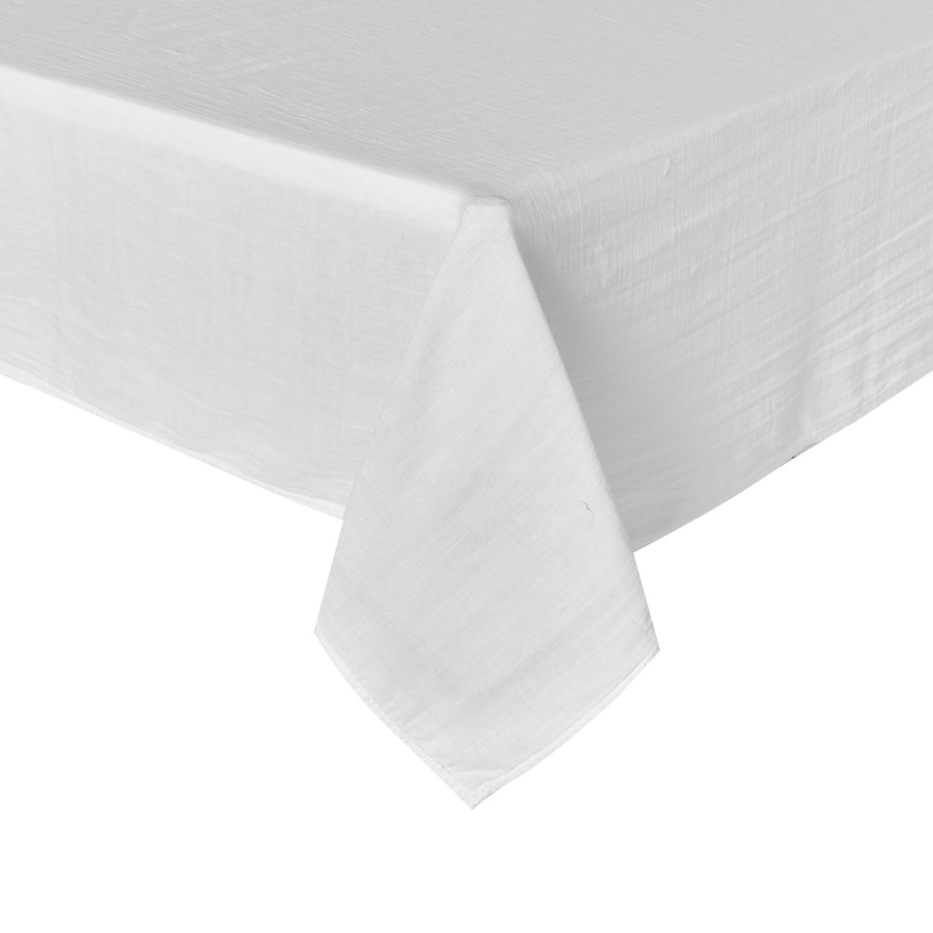 Haomy Nappe 100% Gaze de Coton Mykonos blanche
