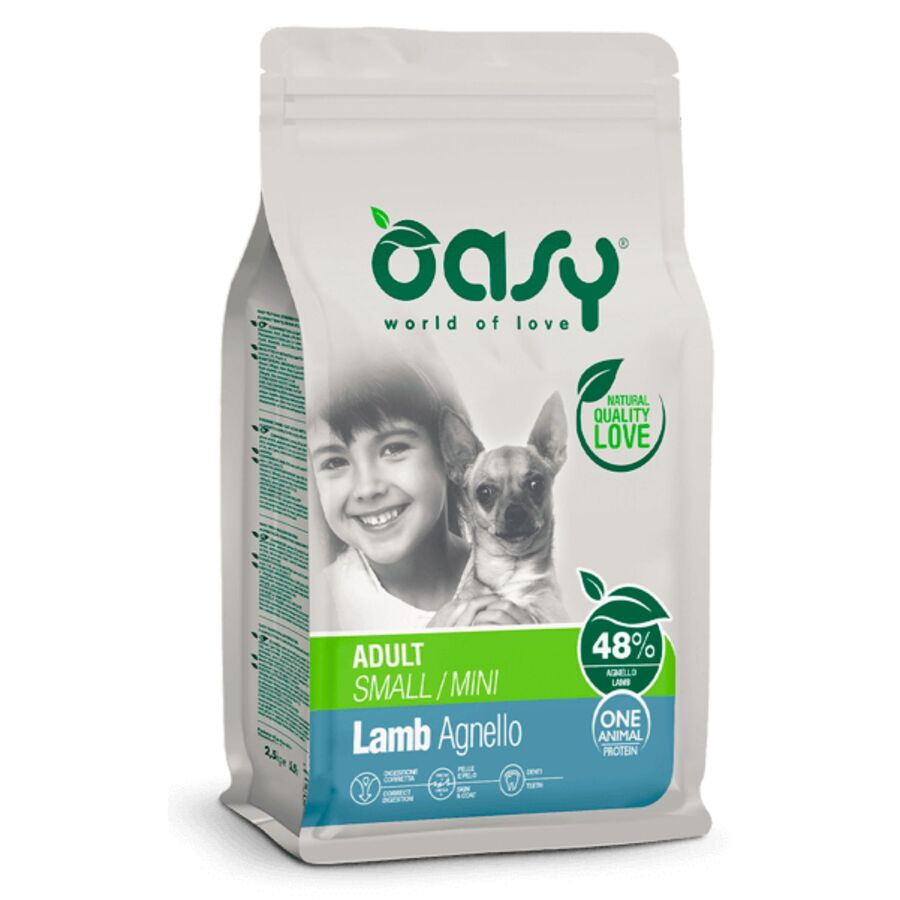 OASY ONE PRO ADULT DOG XS/S LAMB 2,5 KG