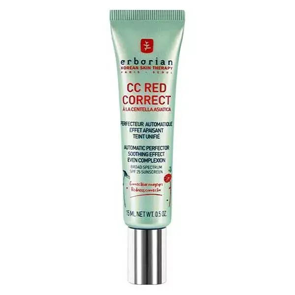 Erborian CC Red Correct com Centella Asiática 15ml