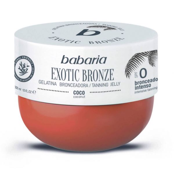 Autobronzeador Babaria Gelatina Bronzeadora Côco SPF0 300ml