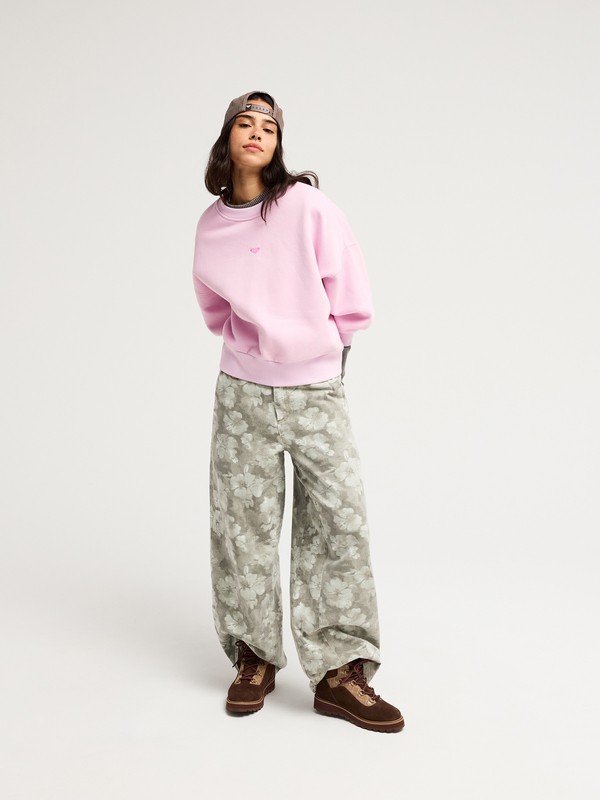 Solar Rush Sweat décontracté Rose Femme