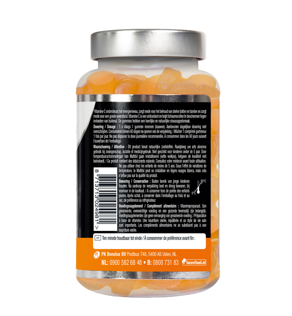 Lucovitaal Vitamine C (60 gummies)