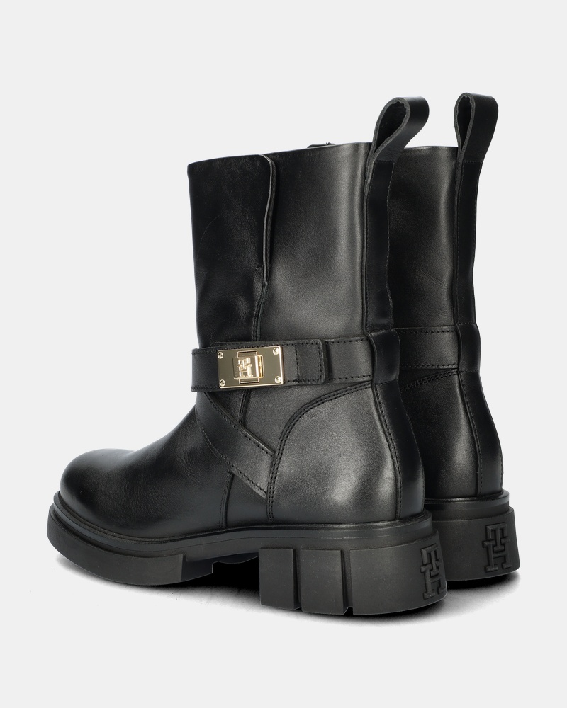 Tommy Hilfiger Sport Biker Bikerboots  - zwart