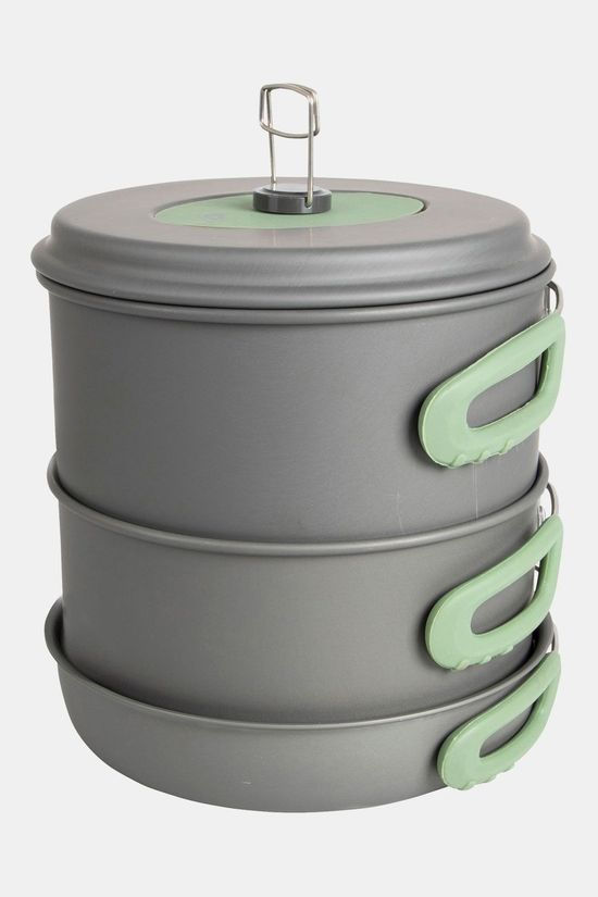 Bo-Camp Bo-Camp Pannenset Explorer 4-Delig Met Theeketel