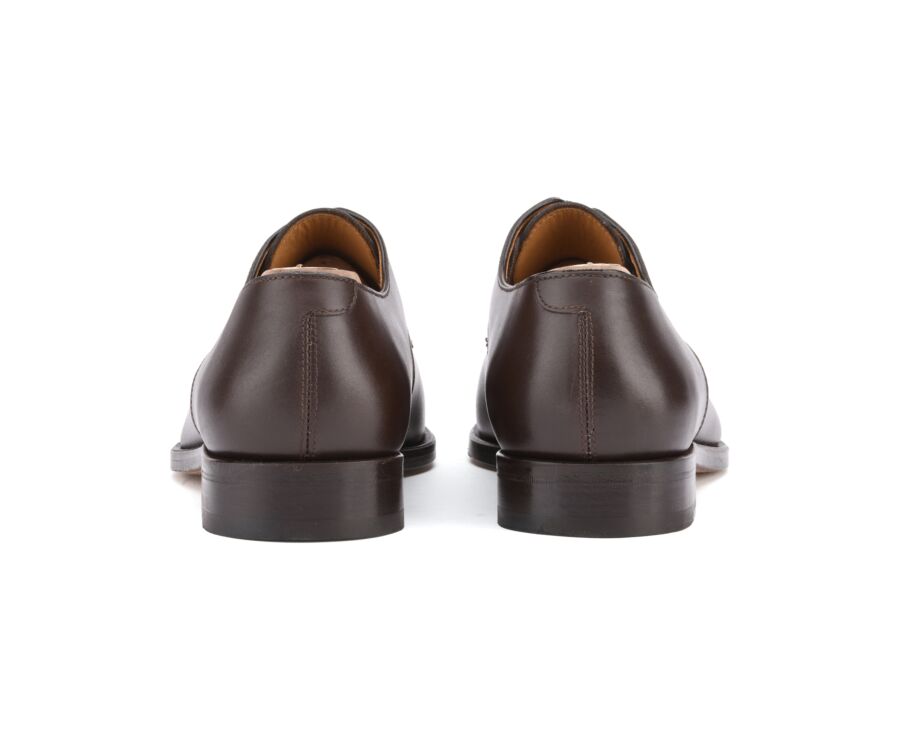 Derbies homme Chocolat semelle cuir - BROUGHTON