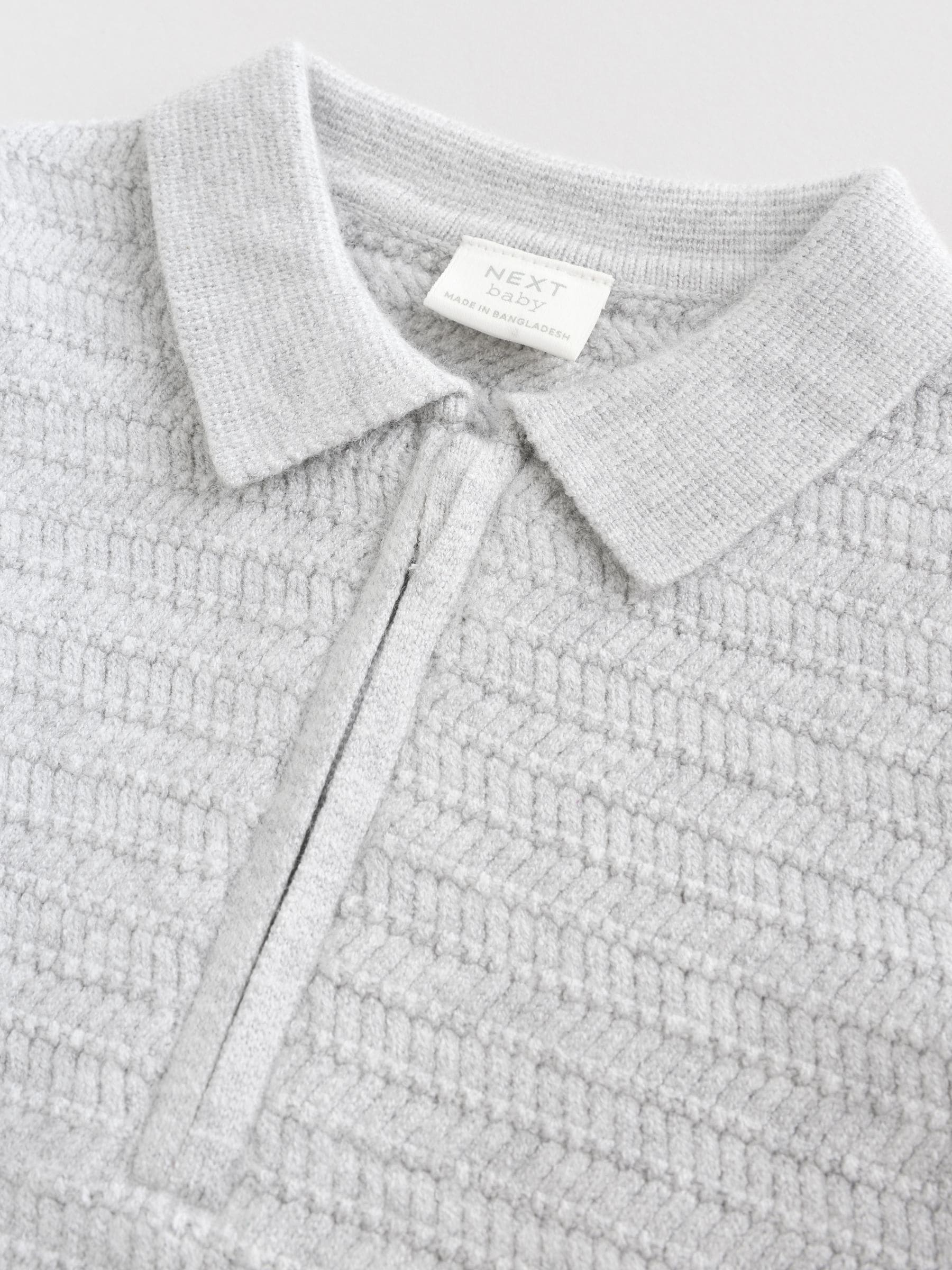 Grijs - Babyset met gebreide trui en legging (0mnd-2jr)