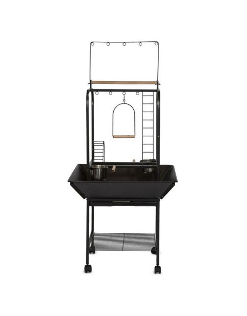 Keddoc Speelplaats Bird Stand - Vogelverblijven - 66.5x63.5x141 cm Antraciet