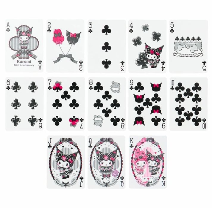 Sanrio - My Melody & Kuromi speelkaarten (My Melody 50e & Kuromi 20e verjaardag)
