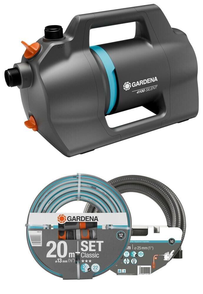 Garden 4100 Silent - Beregeningspomp - Set - 4100 l/u
