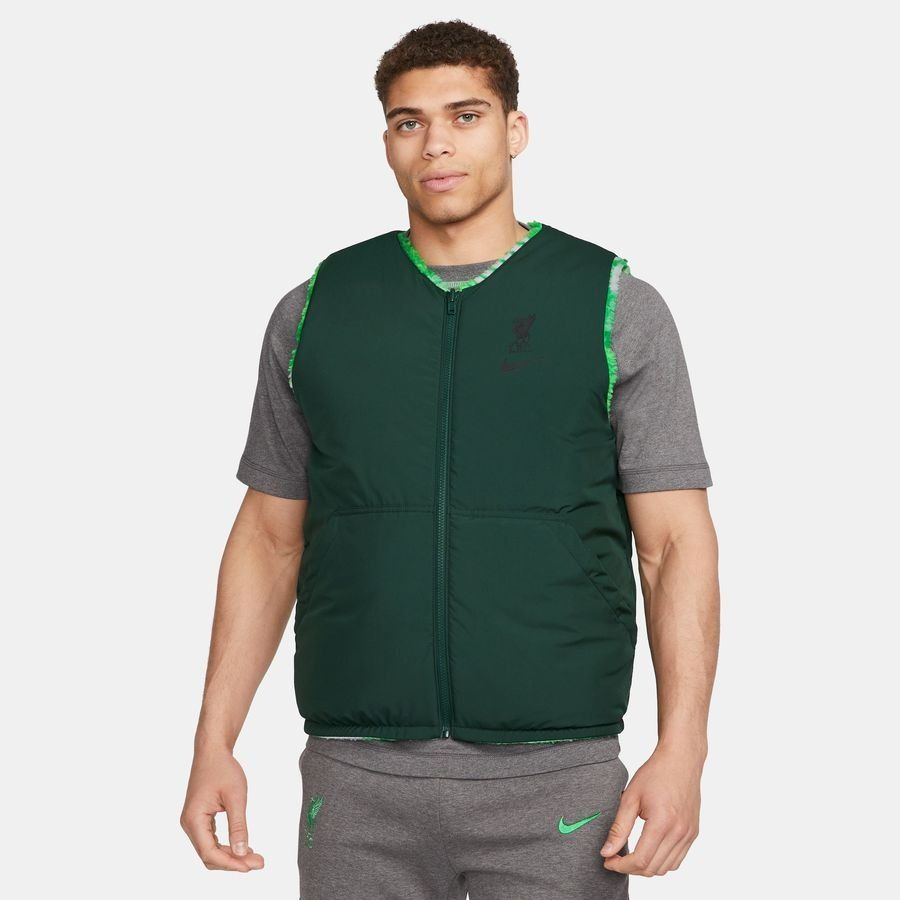 Liverpool Réversible Veste NSW - Vert/Blanc/Vert