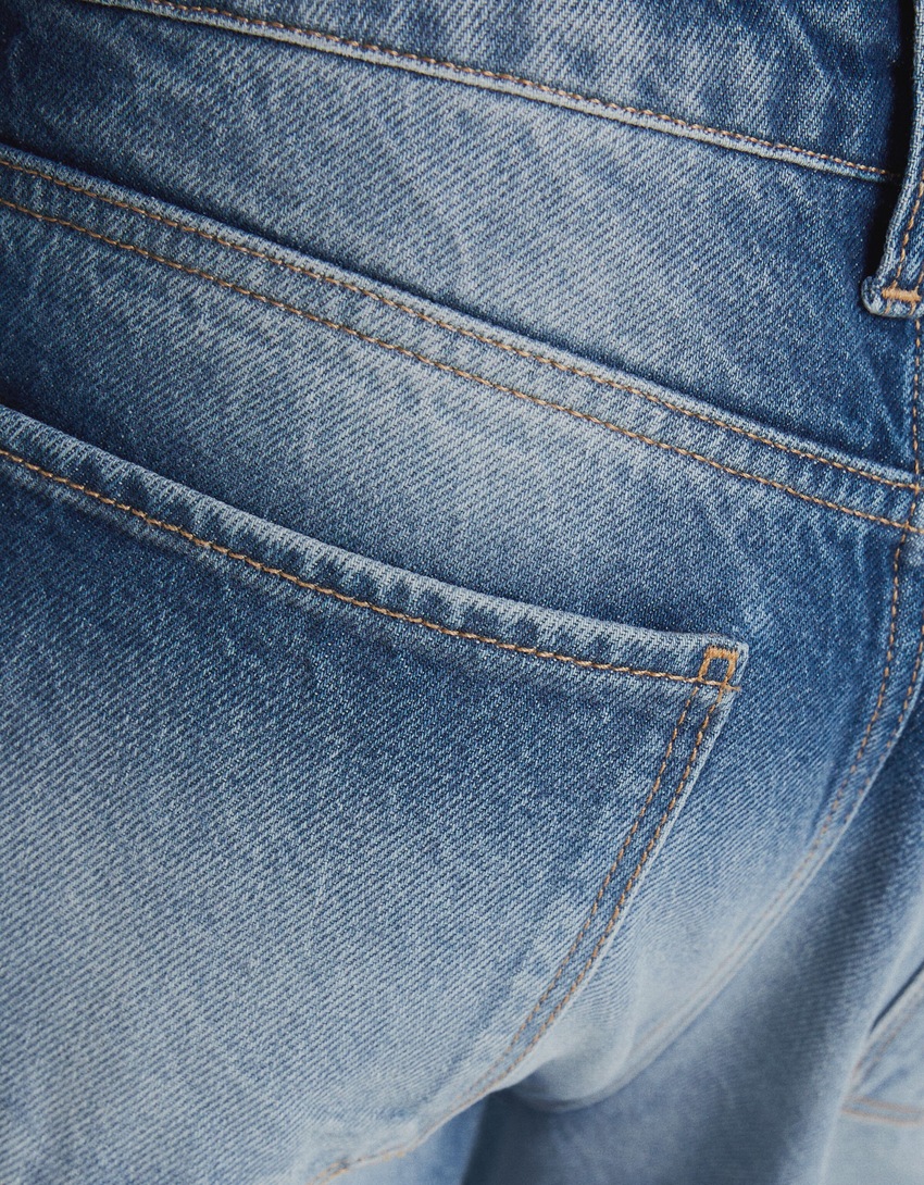 calças jeans largas