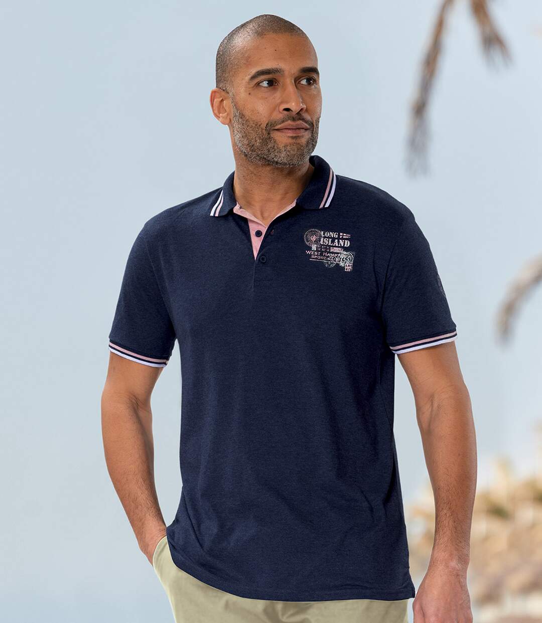 Lot de 2 Polos Summer Island