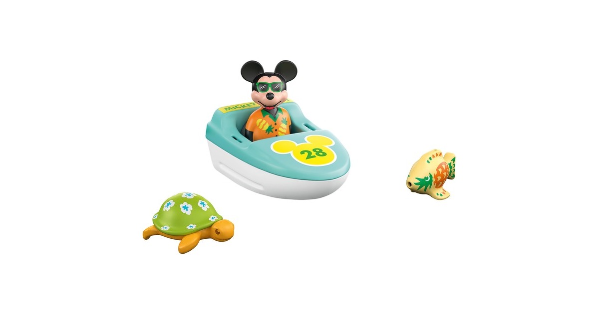 PLAYMOBIL1.2.3 Disney: Mickey's Boottocht Speelfiguur  (71707 | Junior Aqua)