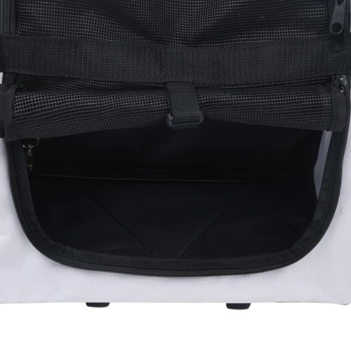 Transportadora para animais de estimação VidaXL, cinza