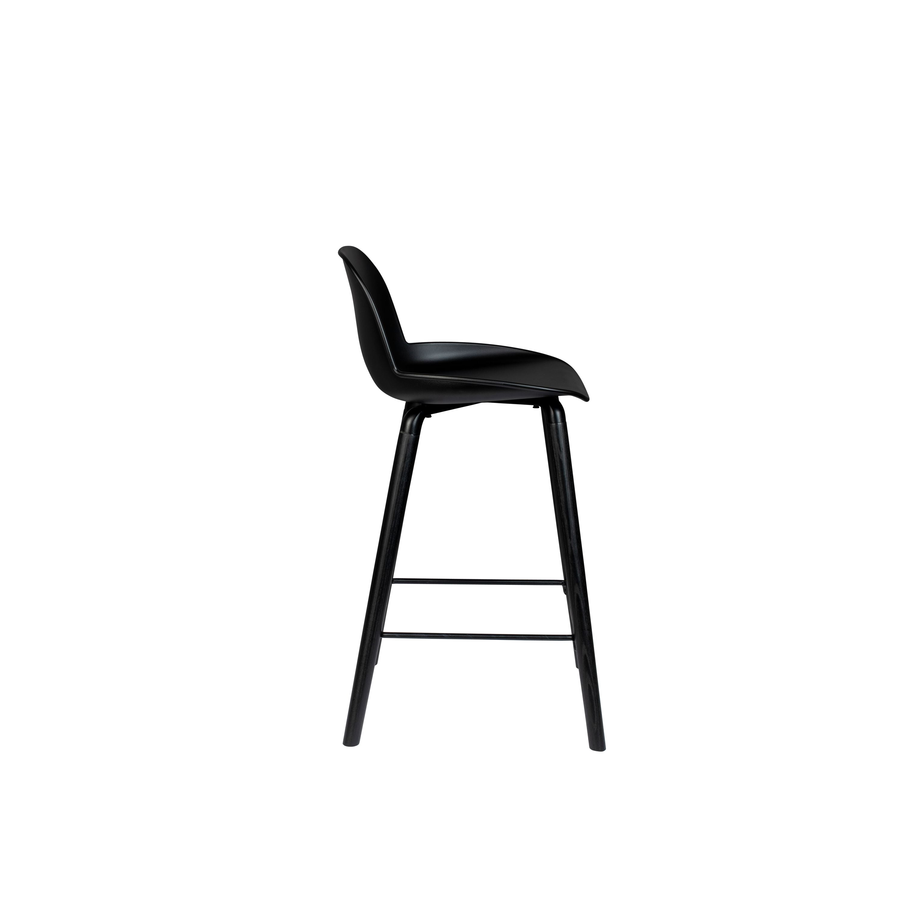 Zuiver Albert Kuip Barkrukken 65 cm Zwart - Set van 2