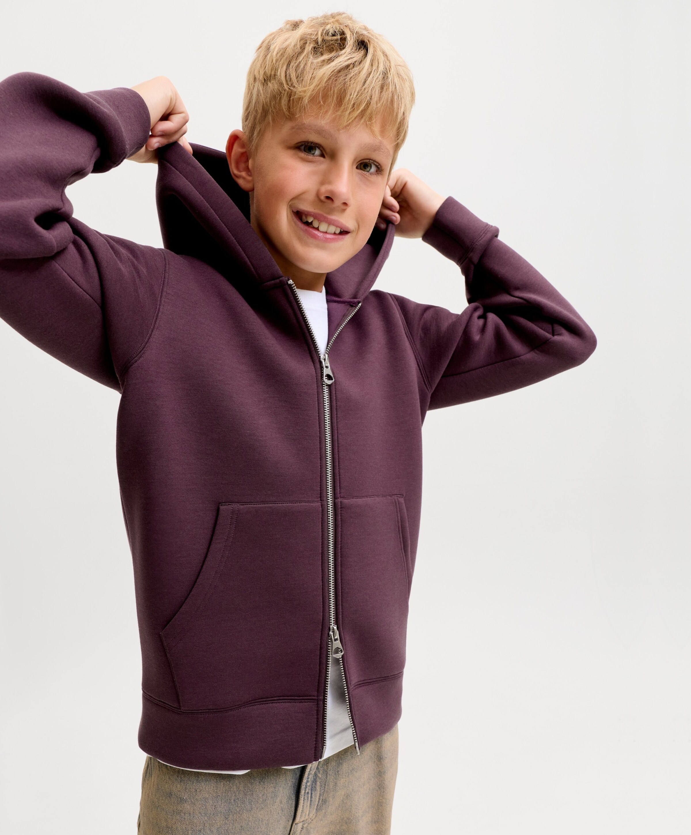 Jack & Jones Jongens vest bruin