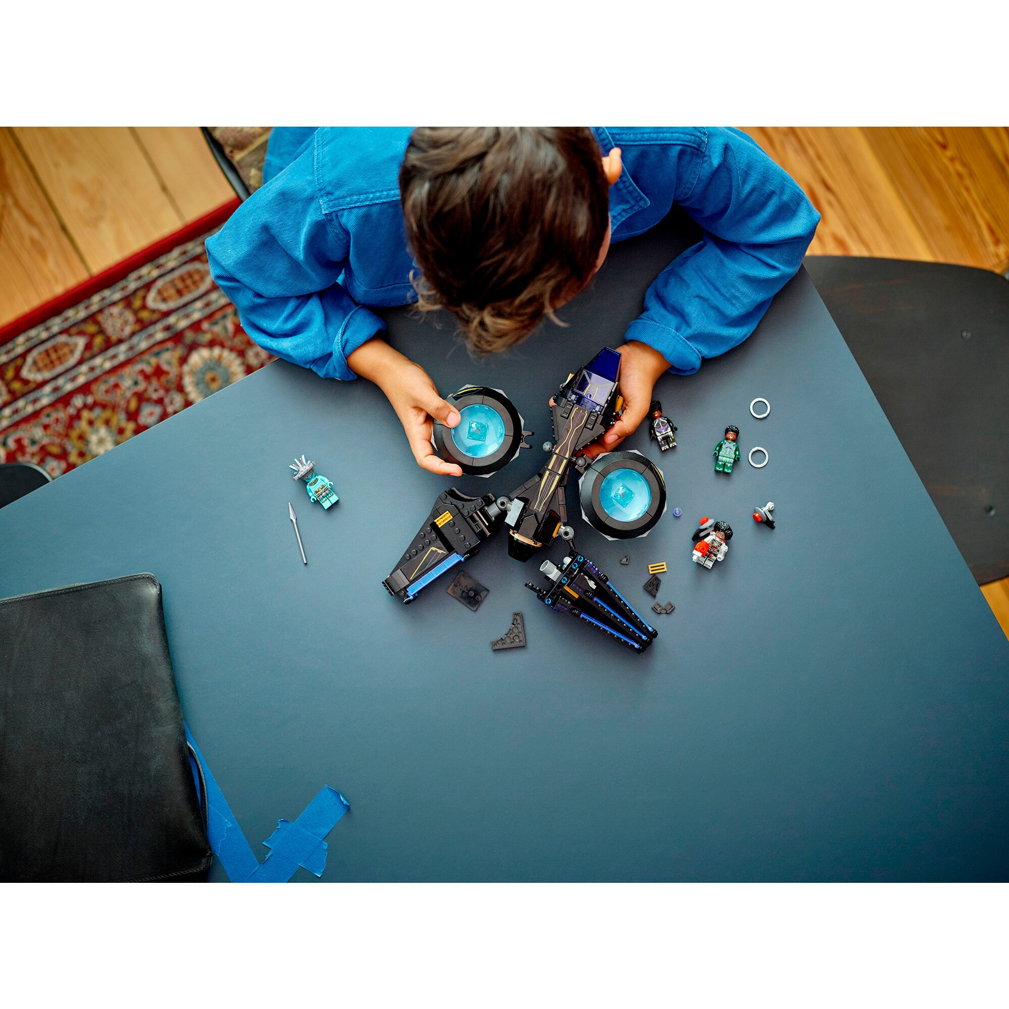 LEGO Konstruktionsspielzeug Marvel Super Heroes Shuris Sonnenvogel