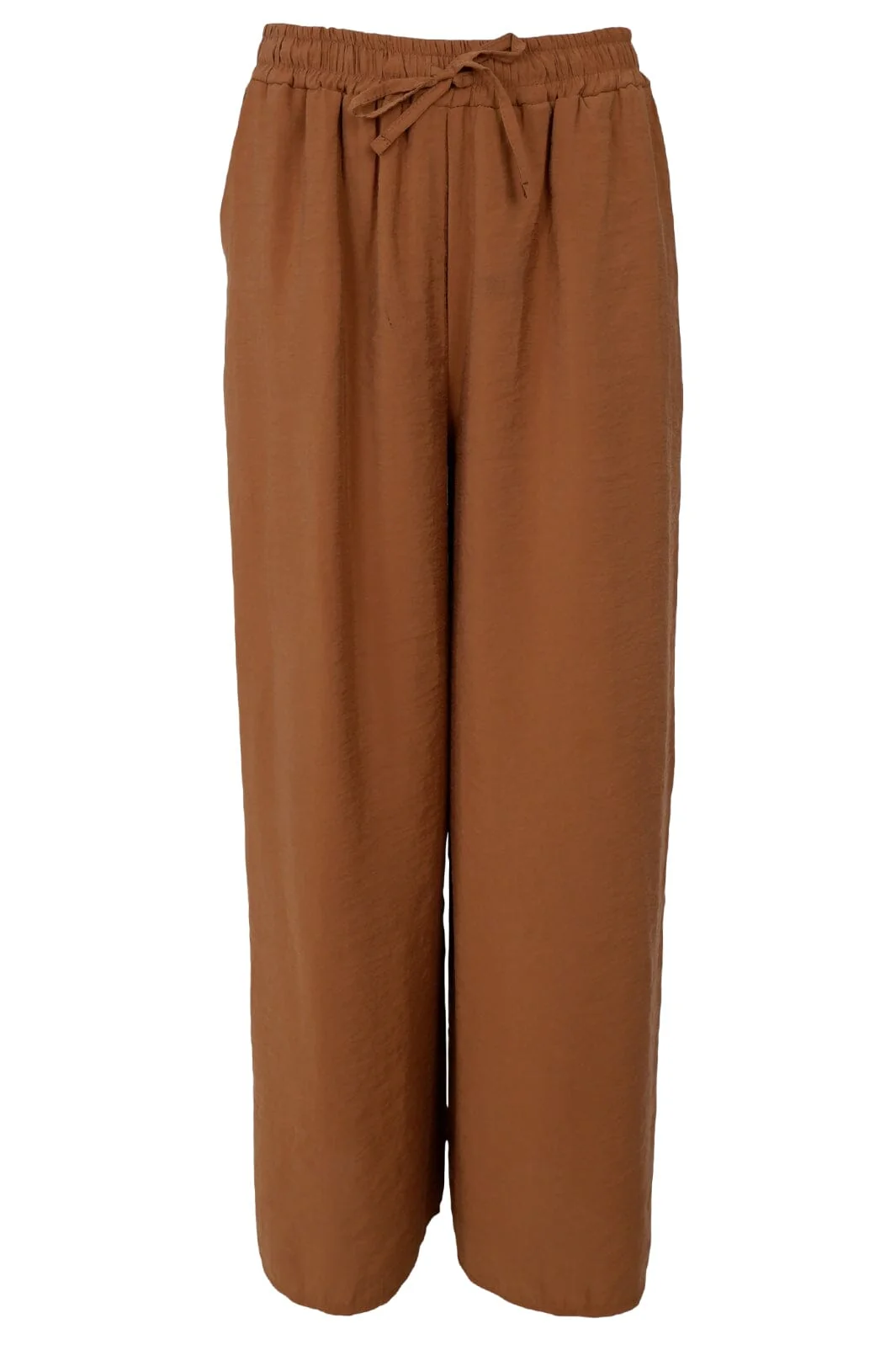 Black Colour Bcshila Loose Pant camel